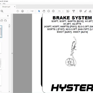 Hyster L177 (H40-70FT S40-70FT S55FTS) Service Manual - PDF DOWNLOAD