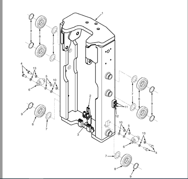 Hyster N35ZR2 N40ZR2 N30ZDR2 (E470) Parts Manual - PDF DOWNLOAD ...