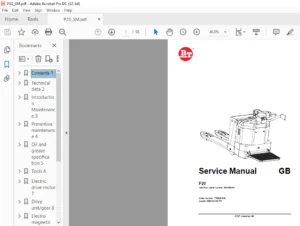 BT P20 Service Manual 178826-040 - PDF DOWNLOAD