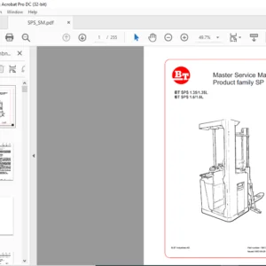 BT SPS 1.35 1.35L BT SPS 1.6 1.6L Product Family SP Master Service Manual - PDF DOWNLOAD
