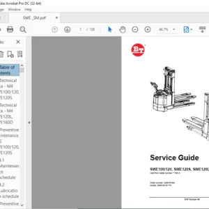 BT SWE100 120 SWE120S SWE120L SWE160D Service Guide Manual - PDF DOWNLOAD