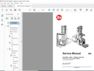 BT VCE150A 150AC 125ASF 125ACSF C15 Service Manual 227761-040 - PDF DOWNLOAD