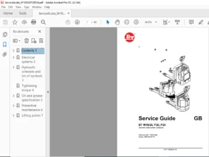 BT W18 20 P20 P24 Service Guide Manual 179418-040 - PDF DOWNLOAD