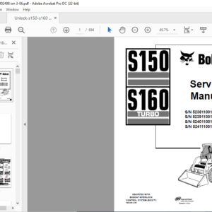 Bobcat S150 S160 Turbo Service - HeyDownloads - Manual Downloads