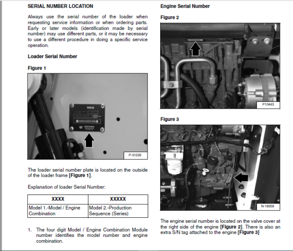 Bobcat S250 Turbo S250 Turbo High Flow Service Manual 6901752 (7-10 ...