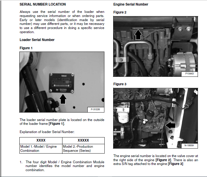 Bobcat S250 Turbo S250 Turbo High Flow Service Manual 6901752 (7-10