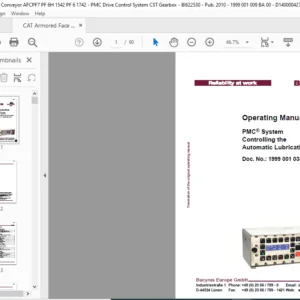 CAT Armored Face conveyor PMC System Controlling the Automatic Lubrication System Operation & Maintenance Manual - PDF DOWNLOAD