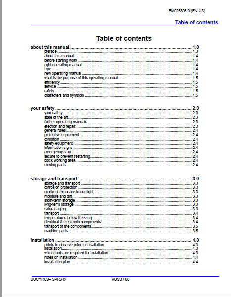 CAT Beamed Stageloader SPR3—1500 Operation & Maintenance Manual - PDF ...