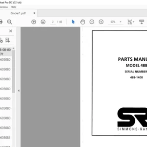 CAT Continuous Haulage 488- Parts Manual- PDF DOWNLOAD
