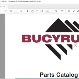 CAT Continuous Haulage 828 828 PARTS Manual – PDF DOWNLOAD