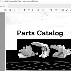 CAT Continuous Haulage CM210 25M0  Parts Manual - PDF DOWNLOAD