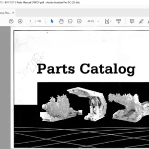 CAT Continuous Haulage DBT 25M2 PARTS Manual – PDF DOWNLOAD