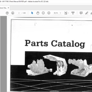 CAT Continuous Haulage DBT CM210 25M0 Parts Manual - PDF DOWNLOAD