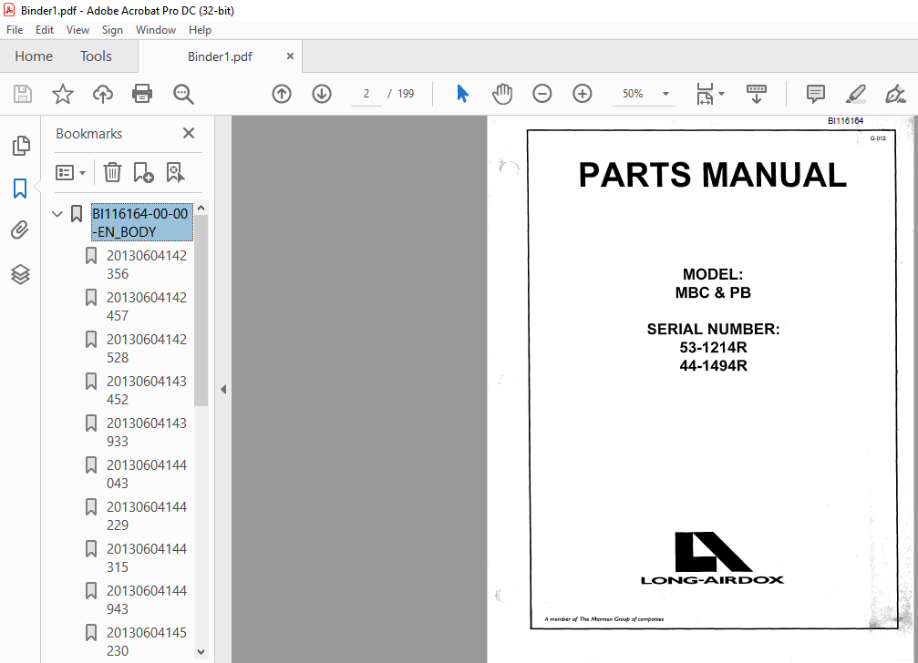 CAT Continuous Haulage MBC & PB Parts Catalog Manual - PDF DOWNLOAD ...