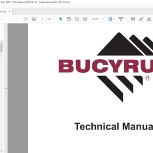 CAT Continuous Haulage Plateau Parts Manual - PDF DOWNLOAD
