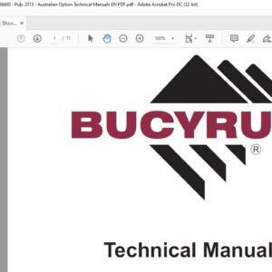 CAT Hydraulic Shovel RH200 Technical Manual - PDF DOWNLOAD