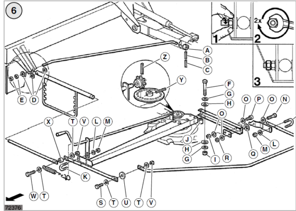 Claas Liner 780 780 L Liner 680 680 L Assembly Instructions Manual