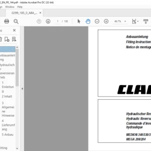 CLASS MEDION 340 330 310 MEGA 208 204 Fitting Instructions Manual DE_EN_FR - PDF DOWNLOAD