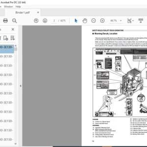 Caterpillar GP20ZN Lift Trucks Service Manual + Operation & Maintenance Manual - PDF DOWNLOAD