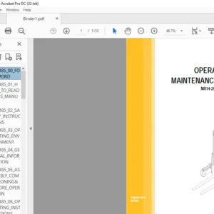 Caterpillar NR20N2X Lift Trucks Operation & Maintenance Manual + Service Manual - PDF DOWNLOAD
