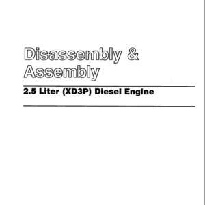 Caterpillar V40E Disassembly & Assembly Manual - PDF DOWNLOAD