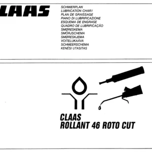 Claas Baler Rollant 46 Roto Cut Operators Manual - PDF DOWNLOAD