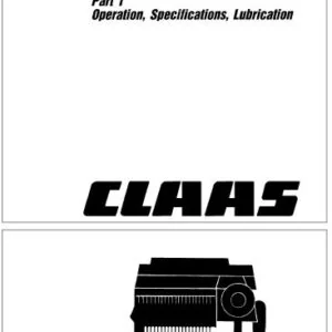 Claas Markant 65 55 52 Operator's Manual - PDF DOWNLOAD