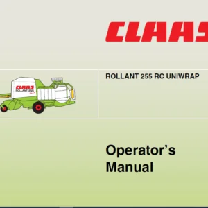 Claas ROLLANT 255 RC UNIWRAP Operator's Manual - PDF DOWNLOAD