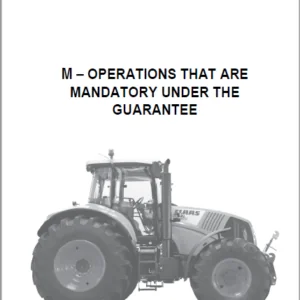 Claas Tractor Axion CMATIC 810-820 Use & Maintenance Manual - PDF DOWNLOAD