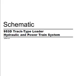 EN CAT Track-Type Loader  Hydraulic Schematic  Manual - PDF DOWNLOAD