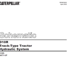 EN CAT Track Type Tractor D10R TRACK-TYPE TRACTOR HYDRAULIC SYSTEM  Manual - PDF DOWNLOAD