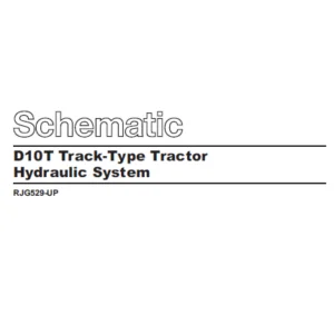 EN CAT Track Type Tractor D10T Hydraulic System  Schematic Manual - PDF DOWNLOAD
