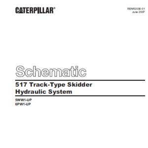 EN CAT Track Type Tractor D11 Hydraulic System Schematic  Manual - PDF DOWENLOAD
