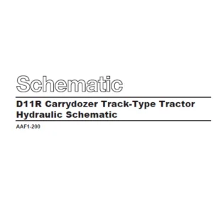 EN CAT Track Type Tractor D11R CARRYDOZER TRACK-TYPE TRACTOR HYDRAULIC SCHEMATIC Manual - PDF DOWNLOAD