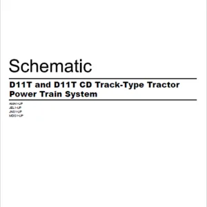 EN CAT Track Type Tractor D11T D11T CD Power Train System  Schematic Manual - PDF DOWNLOAD