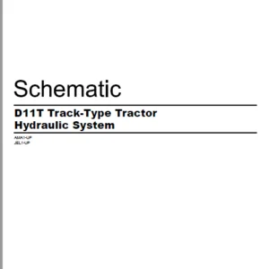 EN CAT Track Type Tractor D11T Hydraulic System Schematic Manual - PDF DOWNLOAD