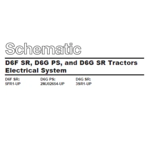 EN CAT Track Type Tractor D6F SR D6G PS D6G SR Electrical System Manual  - PDF DOWNLOAD