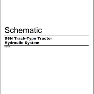EN CAT Track Type Tractor D6N Hydraulic System  Schematic Manual - PDF DOWNLOAD