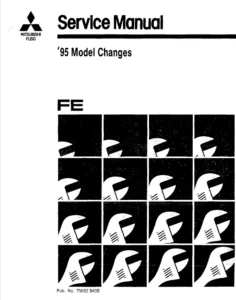 1992-1995 Mitsubishi Fuso FE FG Series Truck Service Manual - PDF DOWNLOAD