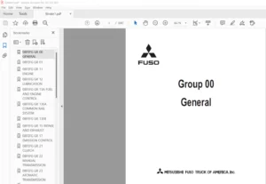2008 Mitsubishi Fuso FE FG Truck Service Manual - PDF DOWNLOAD