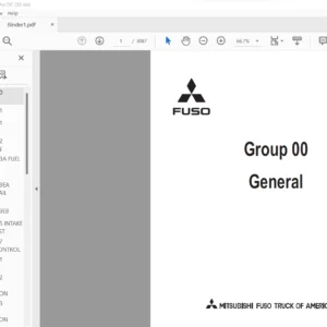 2008 Mitsubishi Fuso FE FG Truck Service Manual - PDF DOWNLOAD