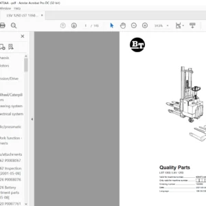 BT LST 1350 LSV 1250 Quality Parts Manual - PDF DOWNLOAD