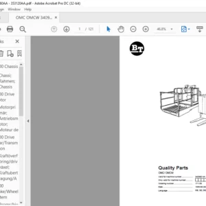 BT OMC OMCW Quality Parts Manual - PDF DOWNLOAD