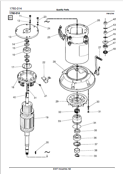 BT P 24 Quality Parts Manual - PDF DOWNLOAD - HeyDownloads - Manual ...