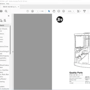 BT RR M1 / M2 / M3 / ( C )/ 15 Quality Parts Manual - PDF DOWNLOAD