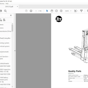BT S 10 S 12 Quality Parts Manual - PDF DOWNLOAD