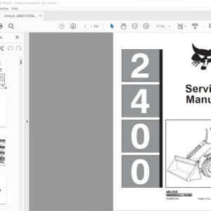 Bobcat 2400 Service Manual 6720455 (5–90) - PDF DOWNLOAD