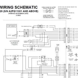 Bobcat 329 Hydraulic/Hydrostatic Schematic +  Wiring Electrical Schematic Manual - PDF DOWNLOAD