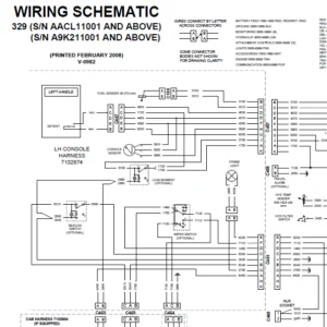Bobcat 329 Wiring Electrical Schematic + Hydraulic/Hydrostatic Schematic Manual - PDF DOWNLOAD