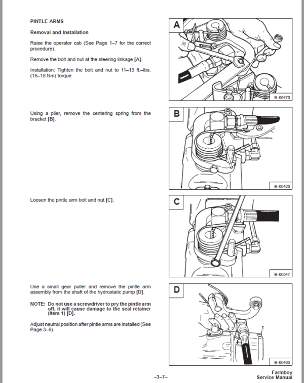 Bobcat 440B Service Manual 6570160 (1–87) - PDF DOWNLOAD - HeyDownloads ...